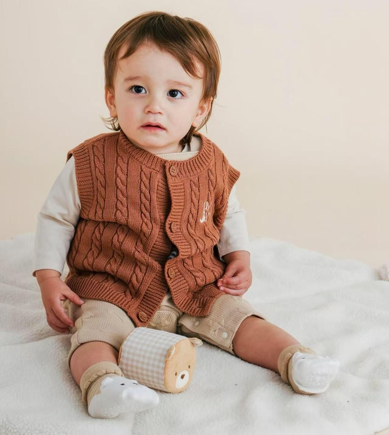 日單 Slap slap小熊 馬甲