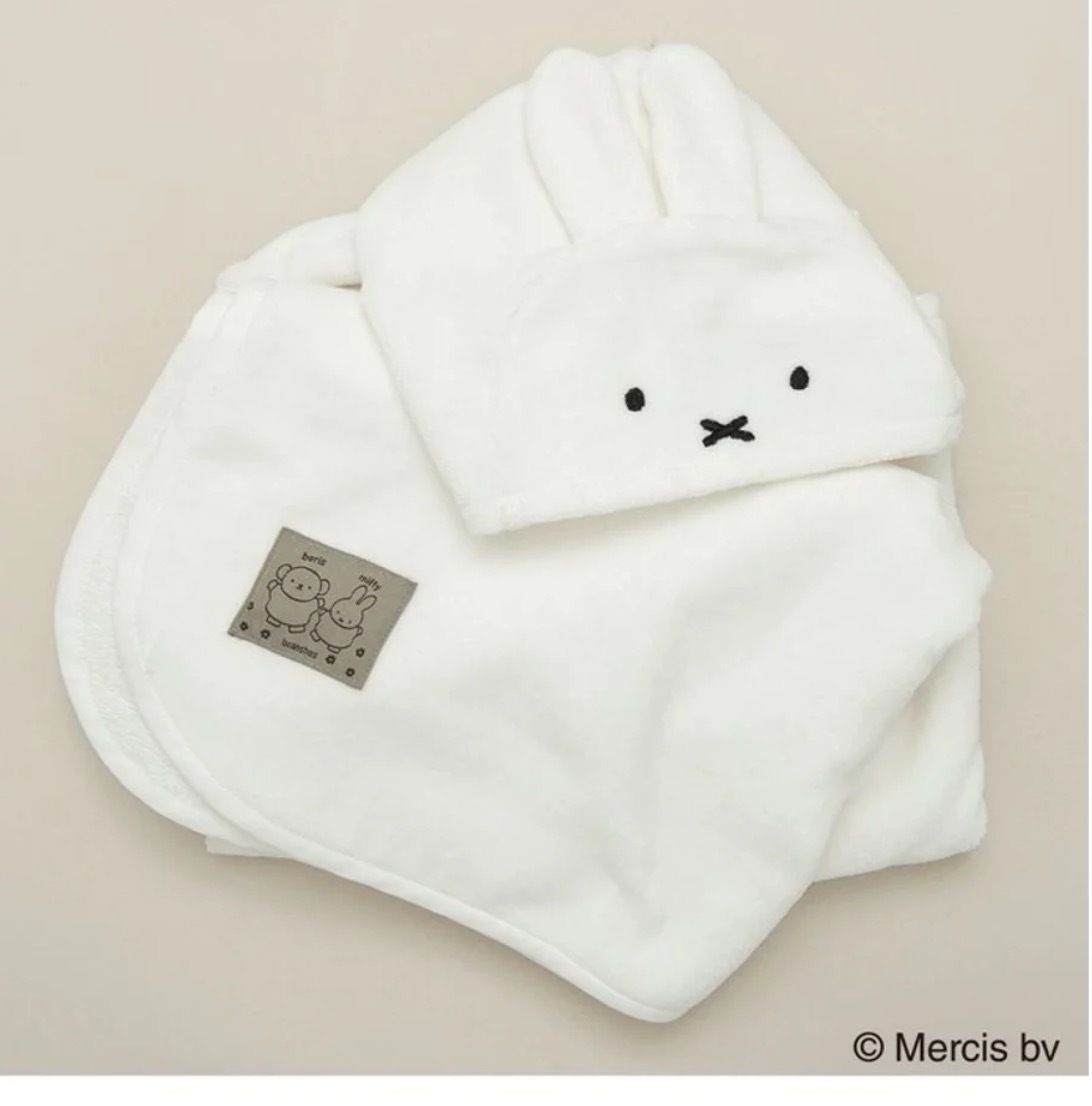 日單 Miffy/Boris有帽浴巾
