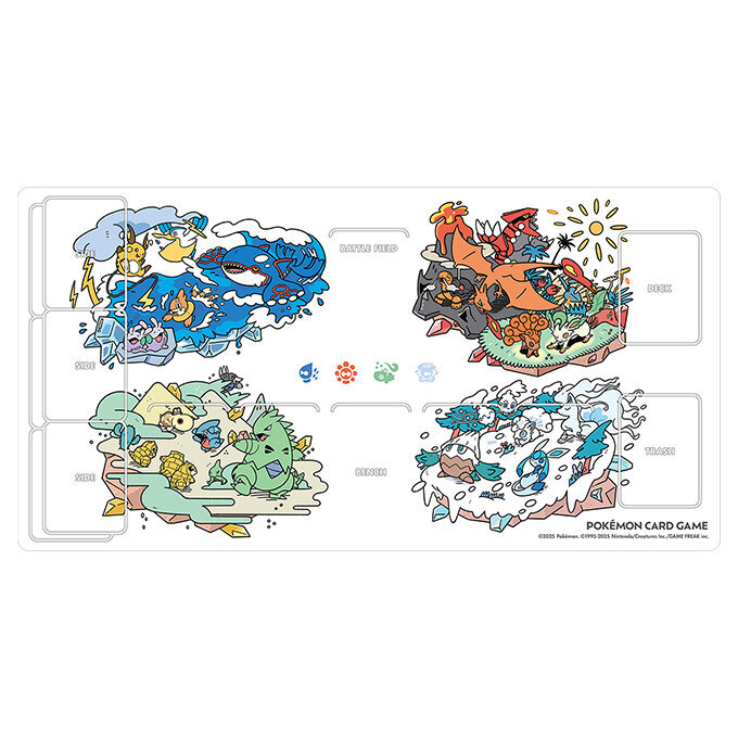 Pokemon Card Game 卡墊 OTENKI TEAM