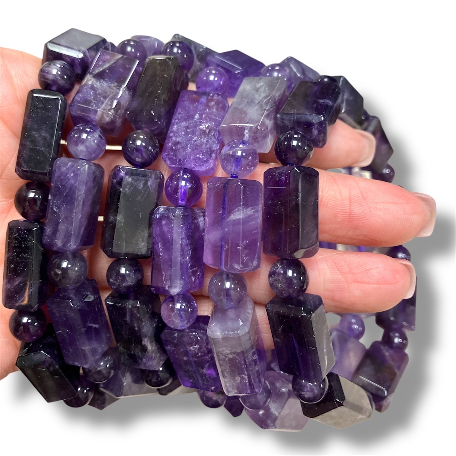 250717 - A101 紫極光長方塊手串