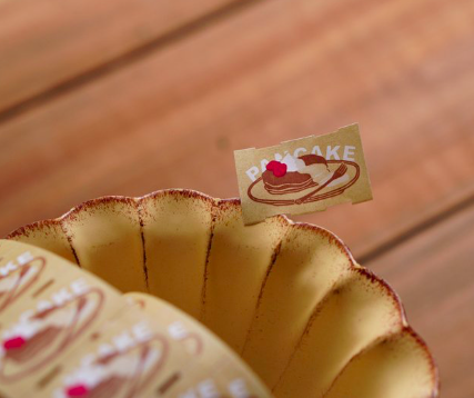 鬆餅 Pancake 標籤貼紙 ｜森空