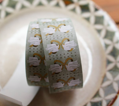 啾啾鳥 Ribbon Birds 標籤貼紙 ｜森空