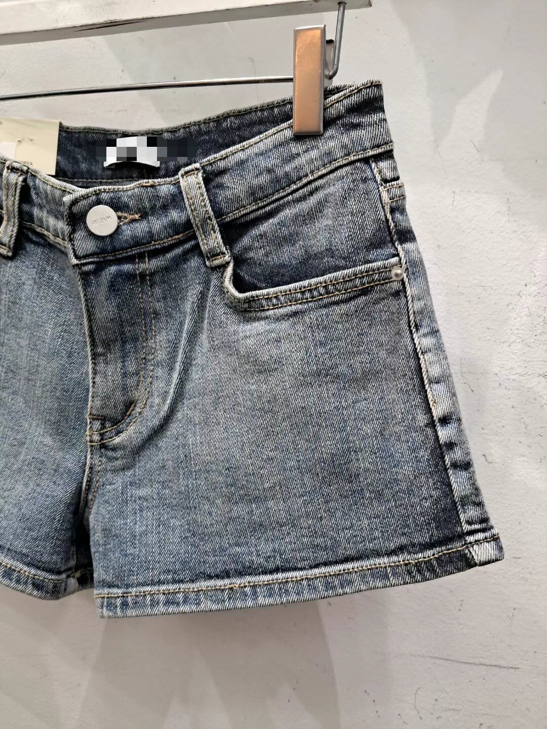 991雪花牛仔短褲