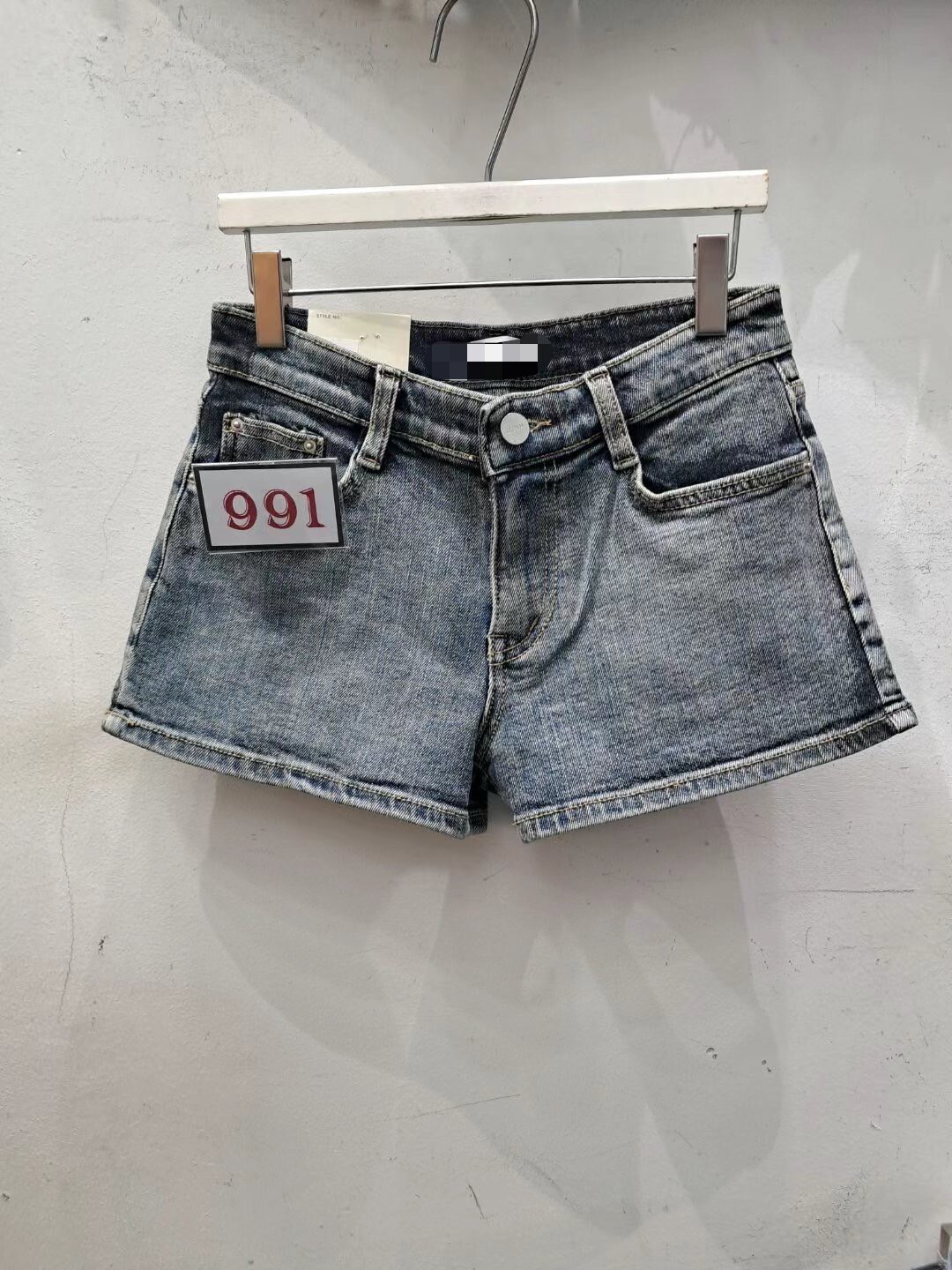 991雪花牛仔短褲