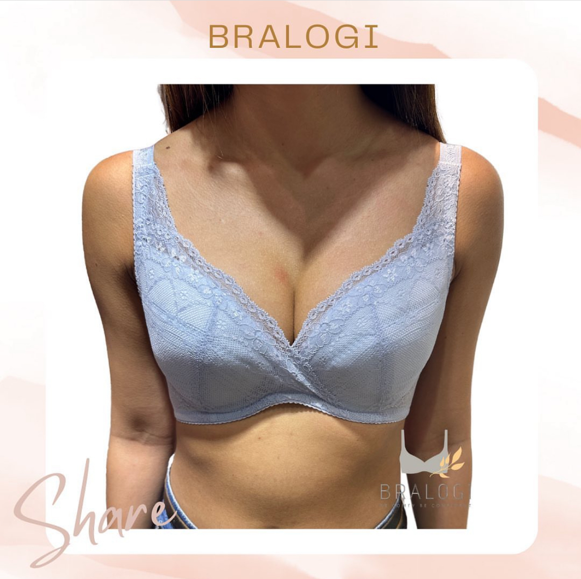 2371 內月牙提托機能型軟鋼圈內衣 B-D罩