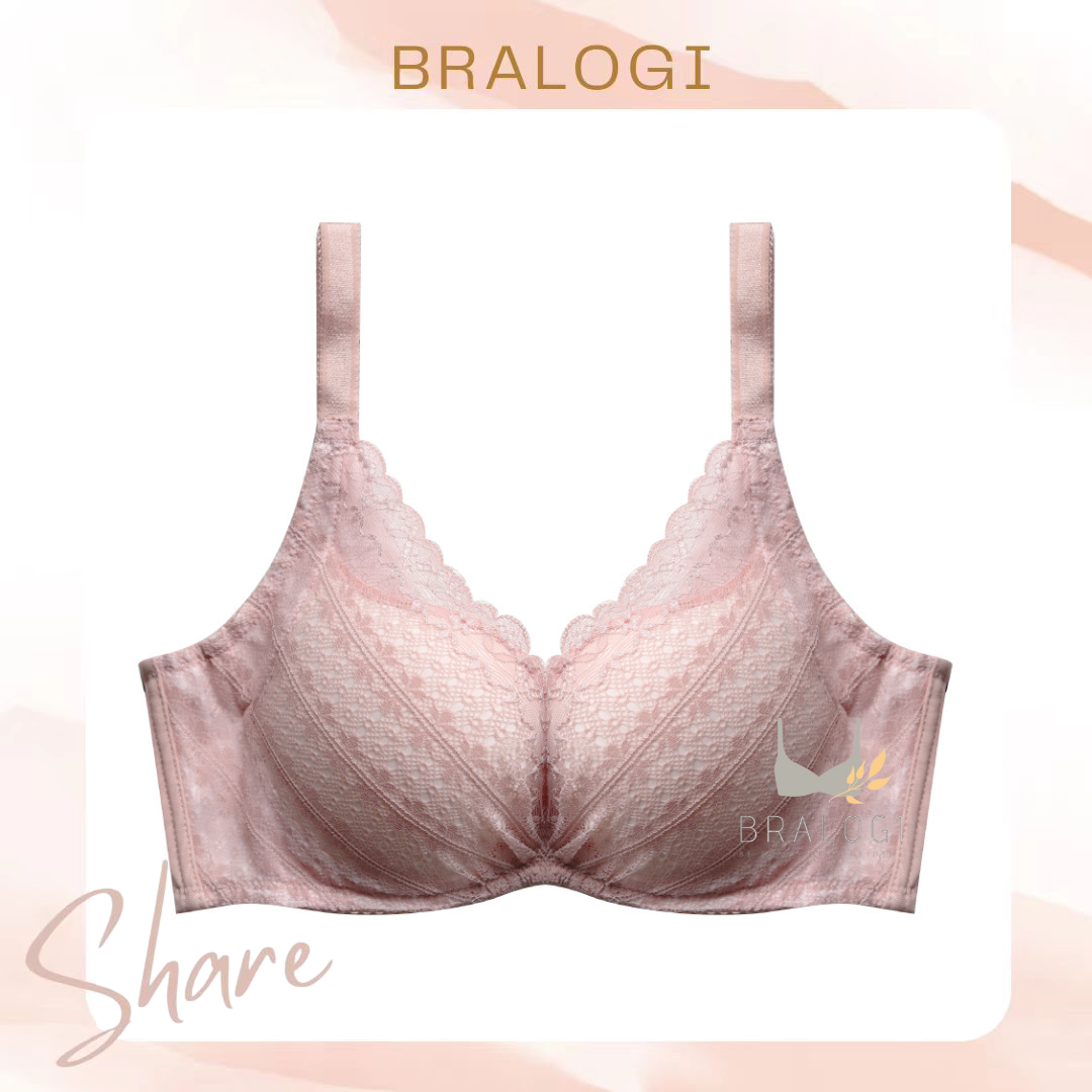 2605 蕾絲加寬提托片集中包覆內衣 B-C罩