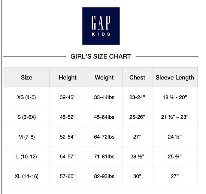 【預購】Gap Sleeve G071710 女童短袖
