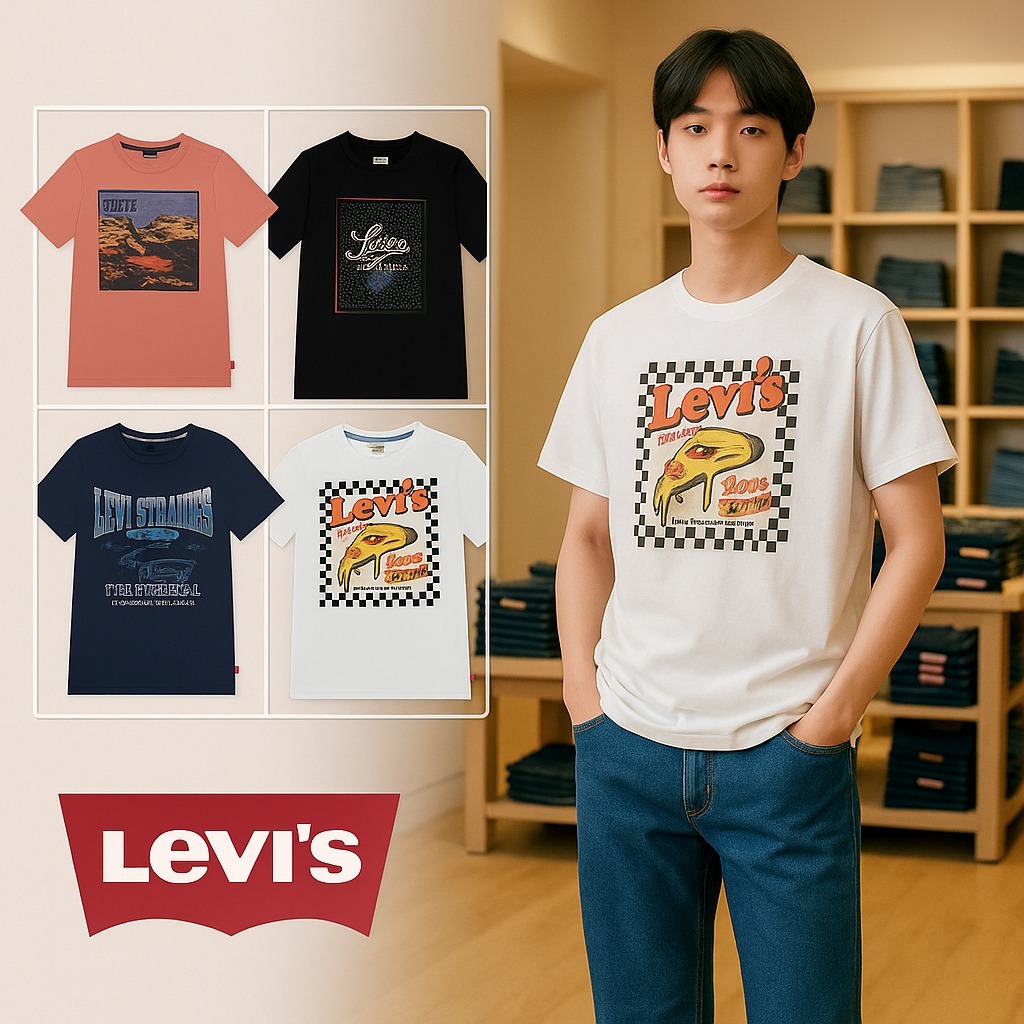 【預購】Levi's Sleeve Graphic G071713 男童短袖上衣