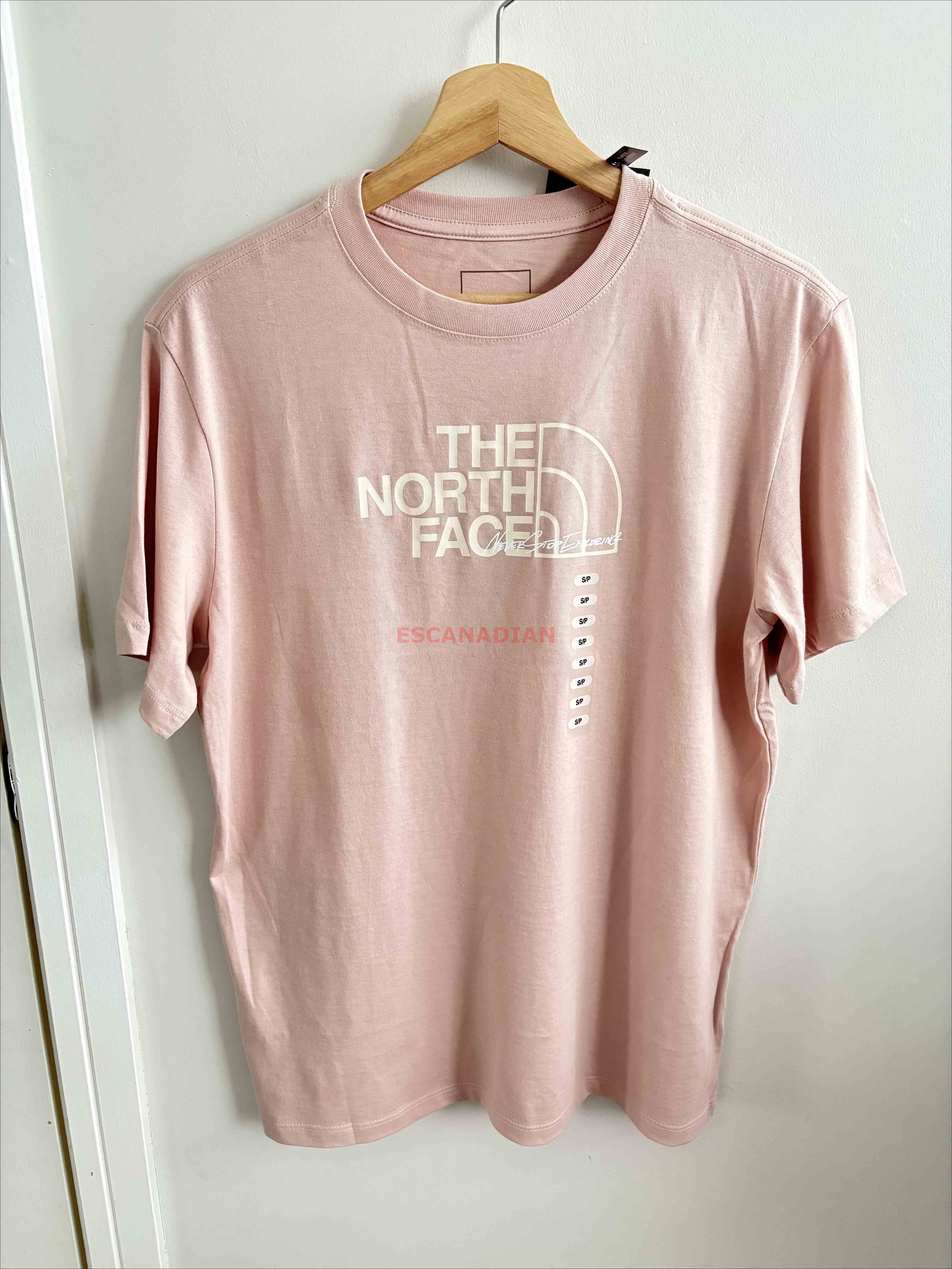 THE NORTH FACE 女大人 造型半山圖案 短TEE  (2色)
