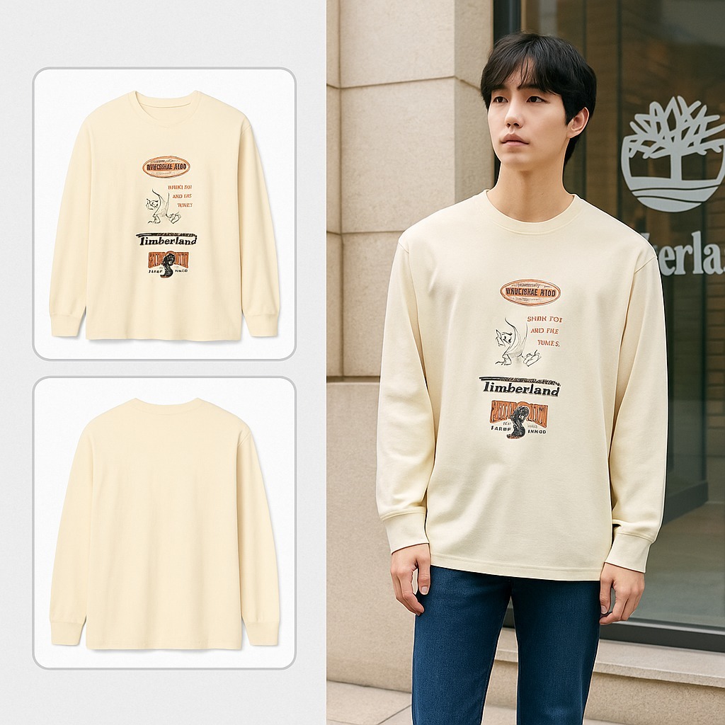 【預購】Timberland Sleeve G071730 男裝長袖上衣