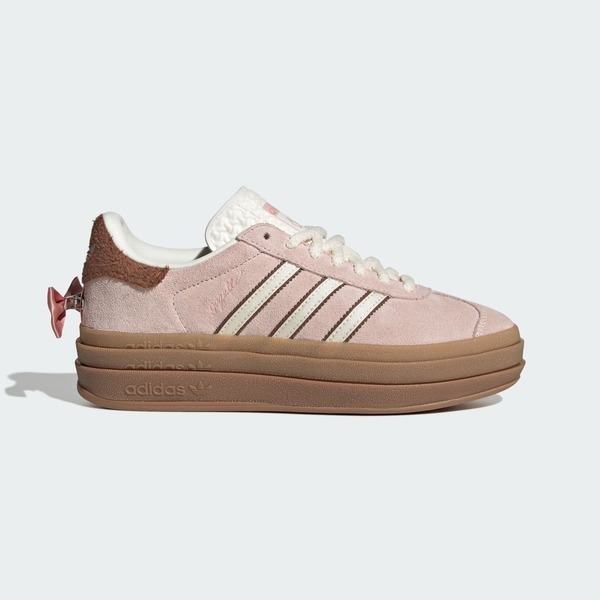 Adidas Gazelle Bold W JR4244 女 運動休閒鞋 迪士尼 瑪麗貓 蝴蝶結 厚底 粉紅 白