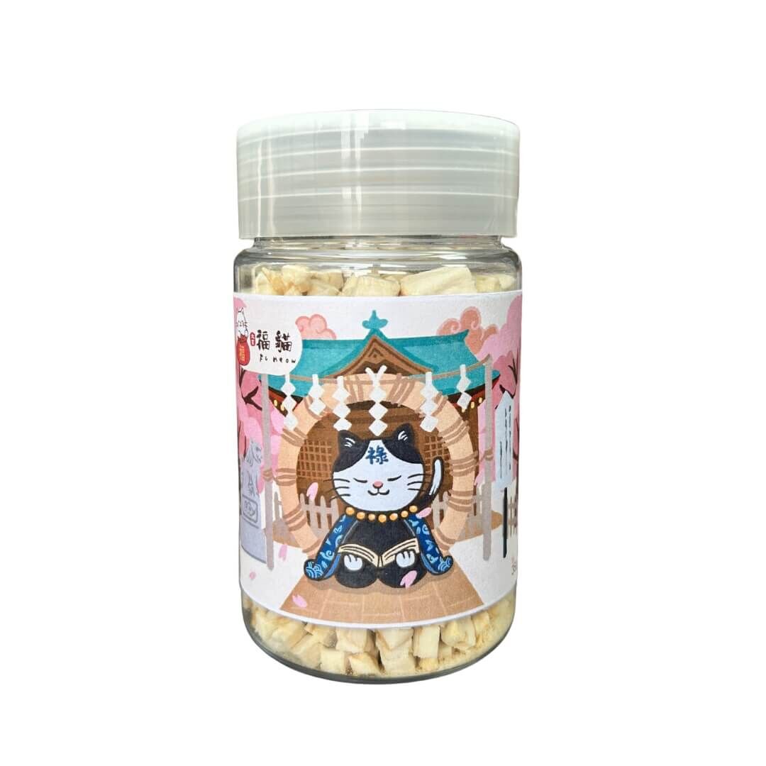 新鮮鱈魚貓咪迷你凍乾-大吉福貓