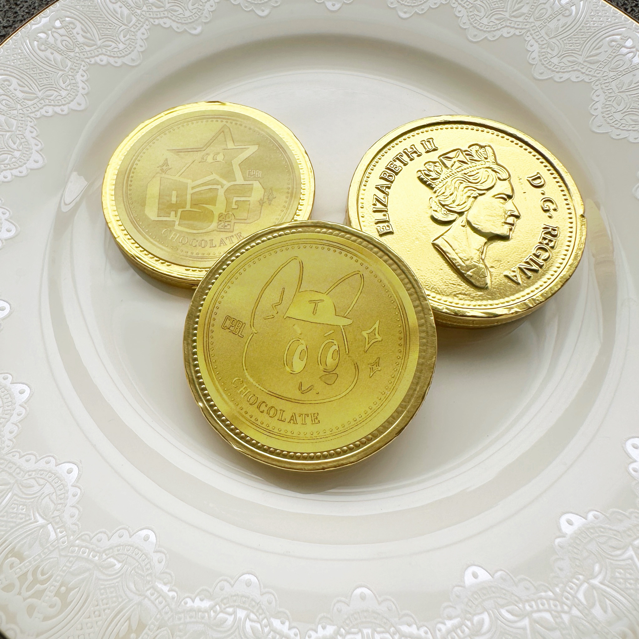 考試祝福All pass小禮物 單片女王金幣巧克力（追分成功 金榜題名 2款可挑）