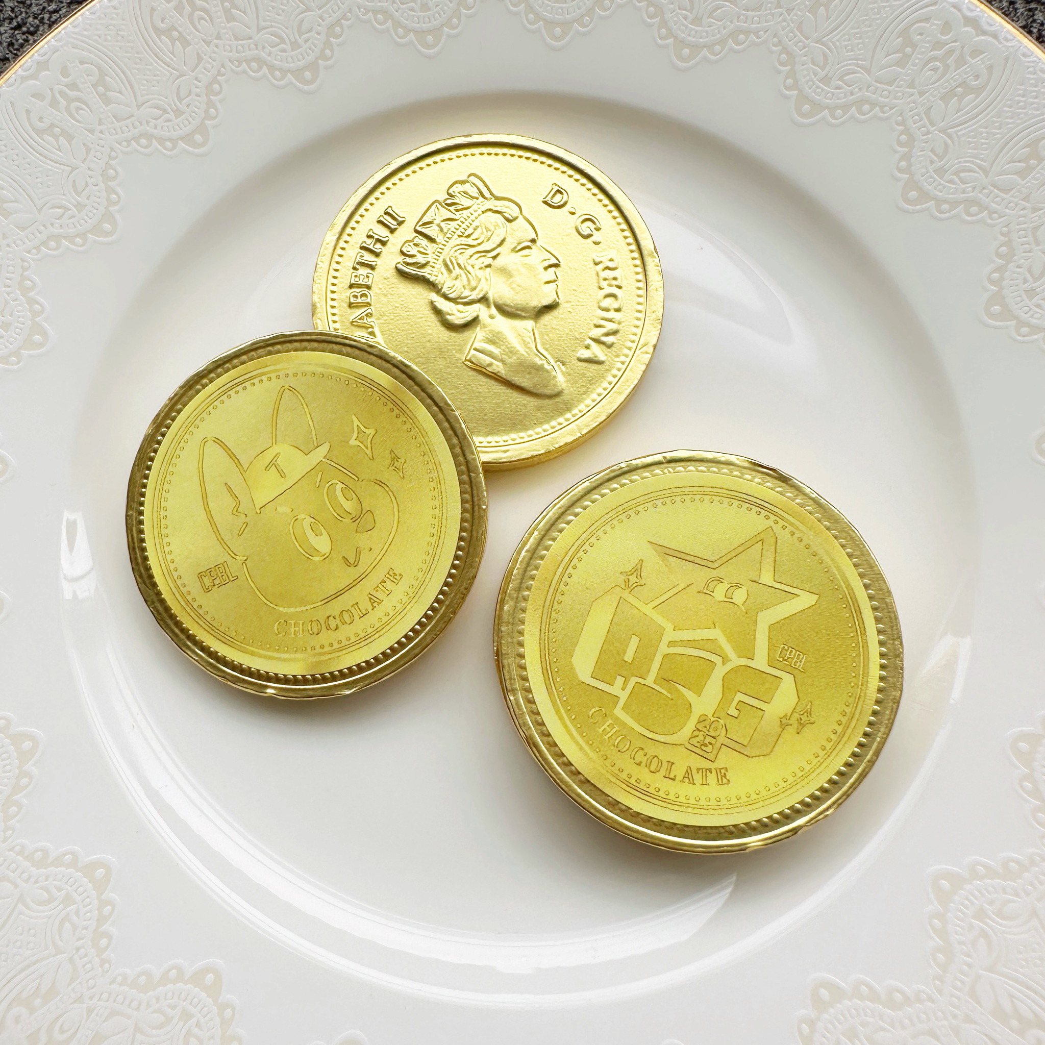 考試祝福All pass小禮物 單片女王金幣巧克力（追分成功 金榜題名 2款可挑）