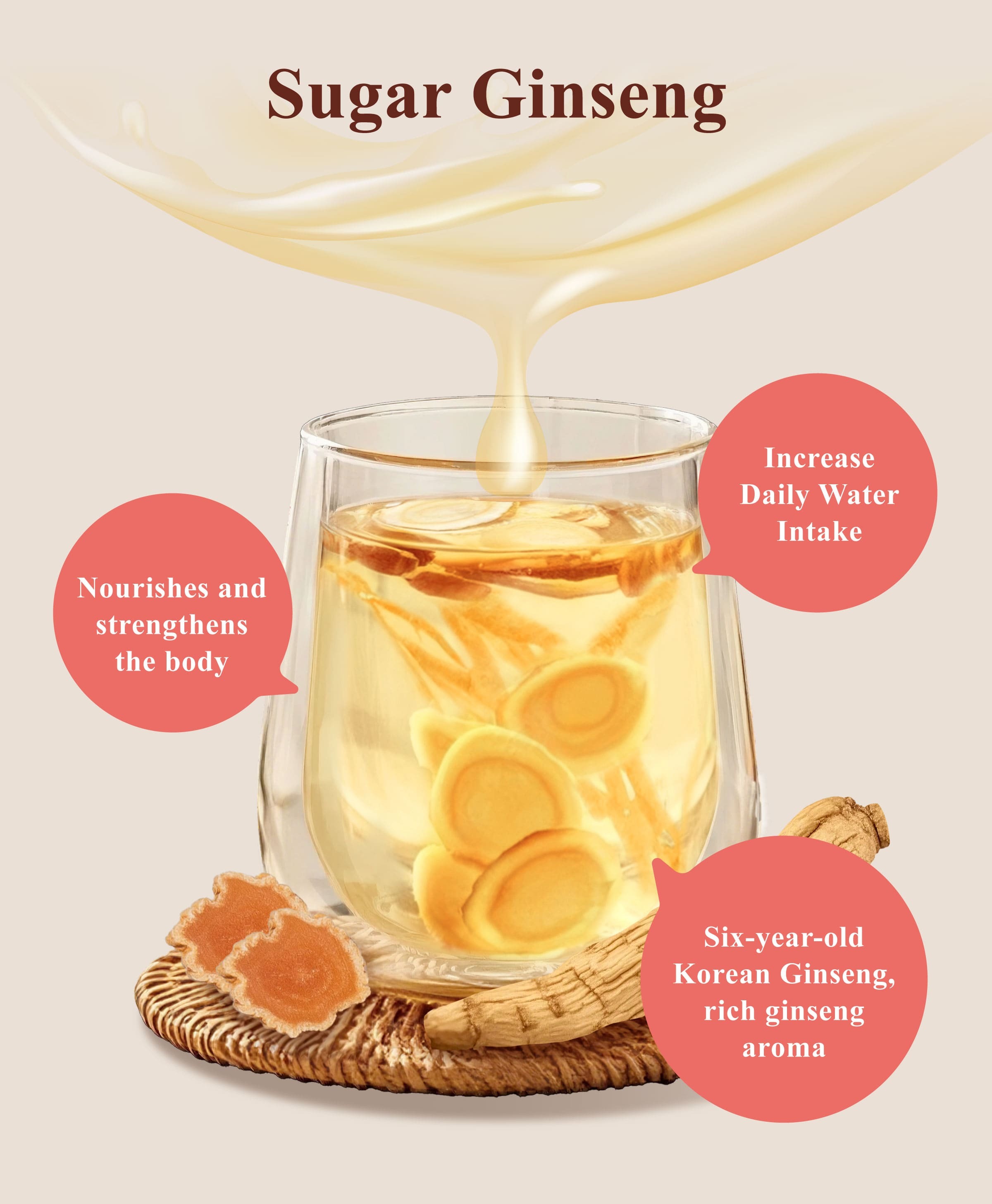 Dengyi Sugar Ginseng Features