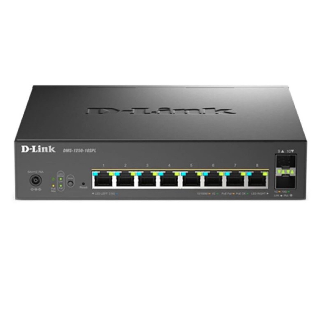 D-Link 友訊 DMS-1250-10SPL 10G 10埠 多速率智慧網管交換器