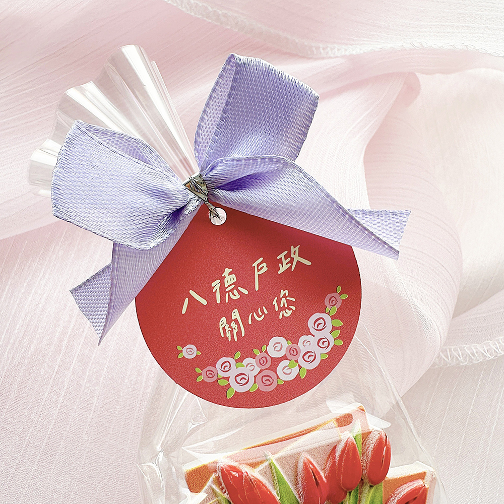 (附贈蝴蝶結吊牌包裝) 創意禮物-立體花束磁鐵