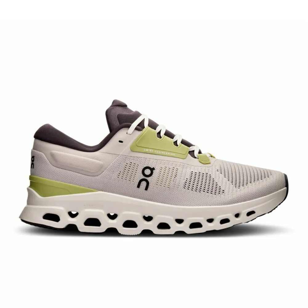 【On】女 路跑鞋 Cloudstratus 3 珍珠粉/象牙白 / ON3WD30122143