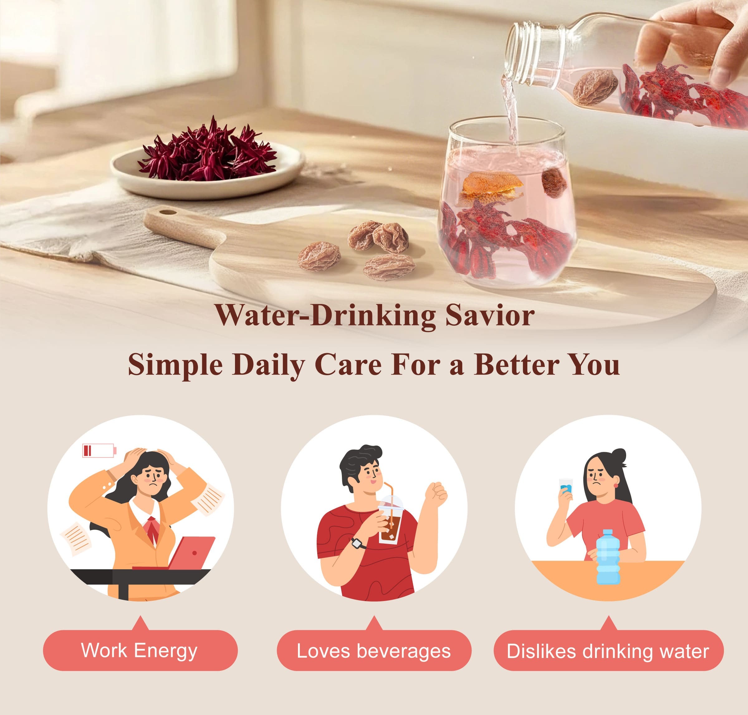 Dengyi Roselle Sweet Plum Suitable For