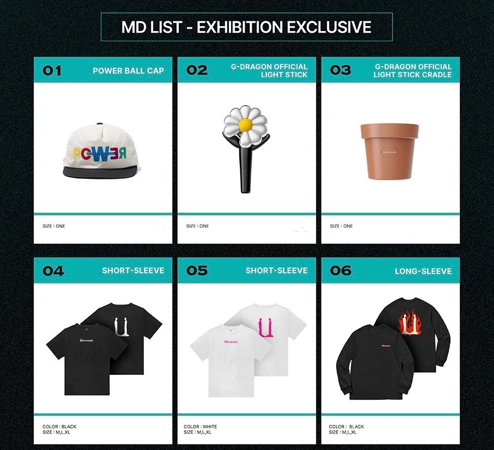 現貨┃GD G-DRAGON 權志龍 展覽MD 手燈 盆栽 周邊