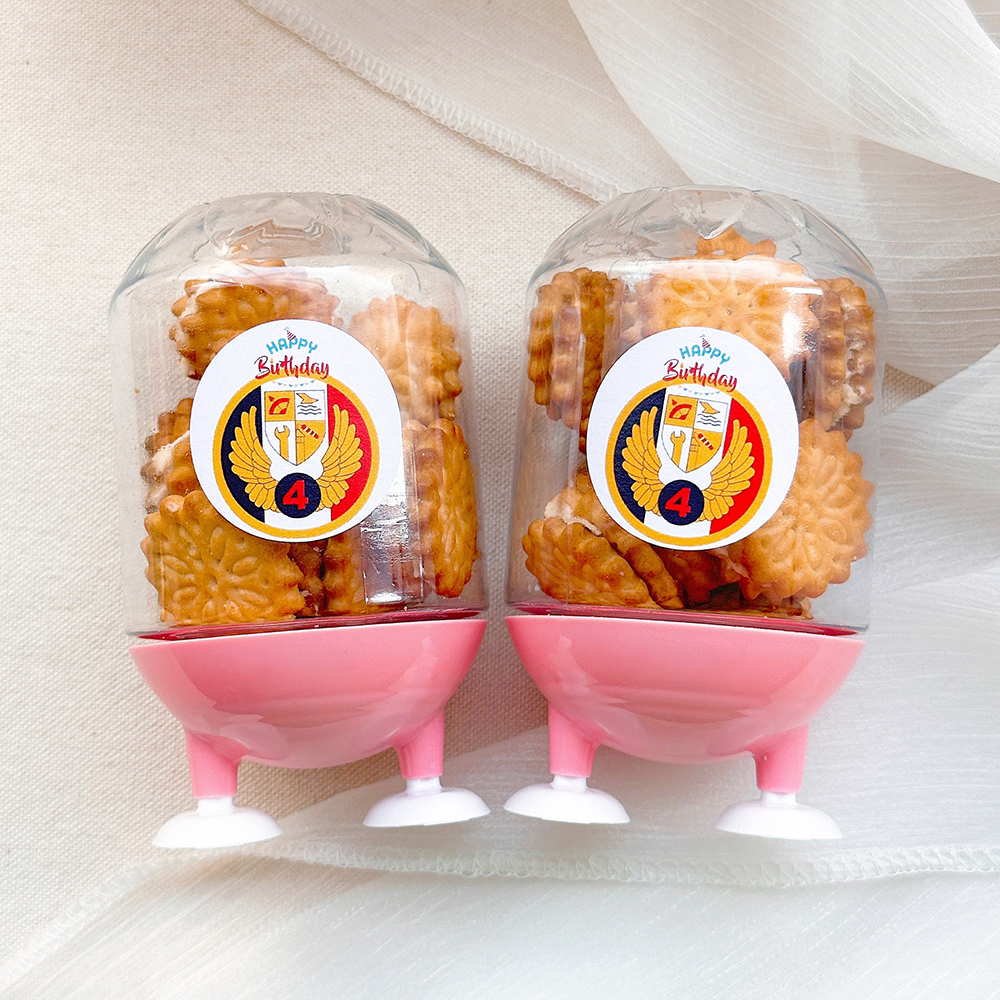 分享禮 腳丫罐 (小檸檬夾心餅乾 12個入)