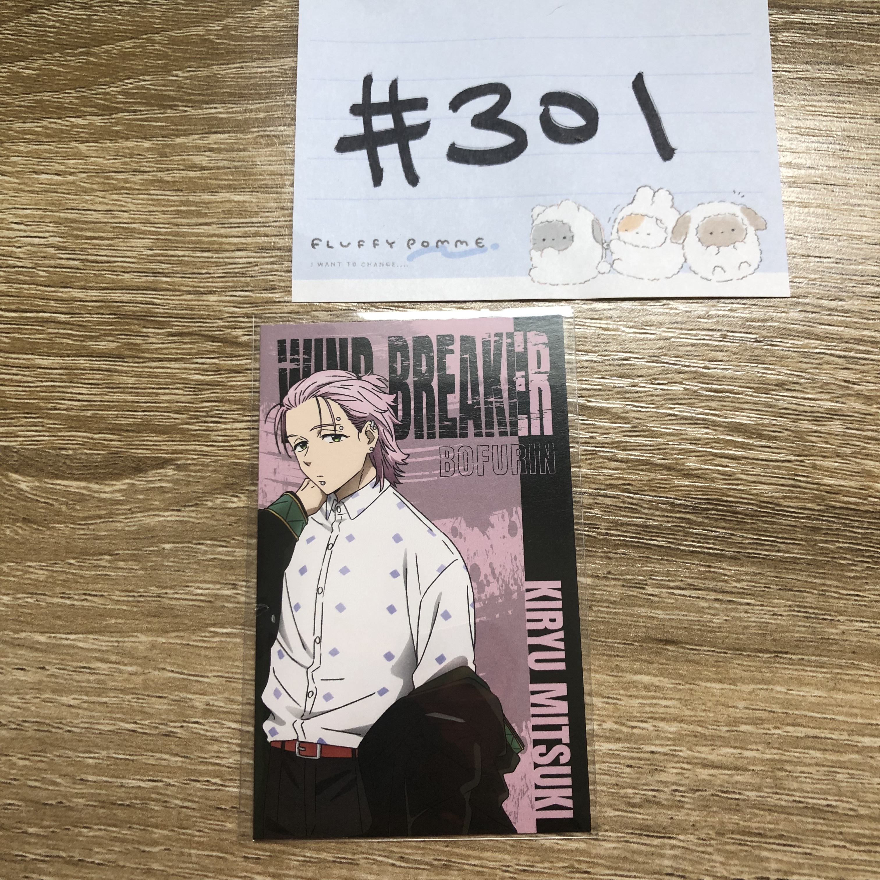 WIND BREAKER  桐生  小卡#301