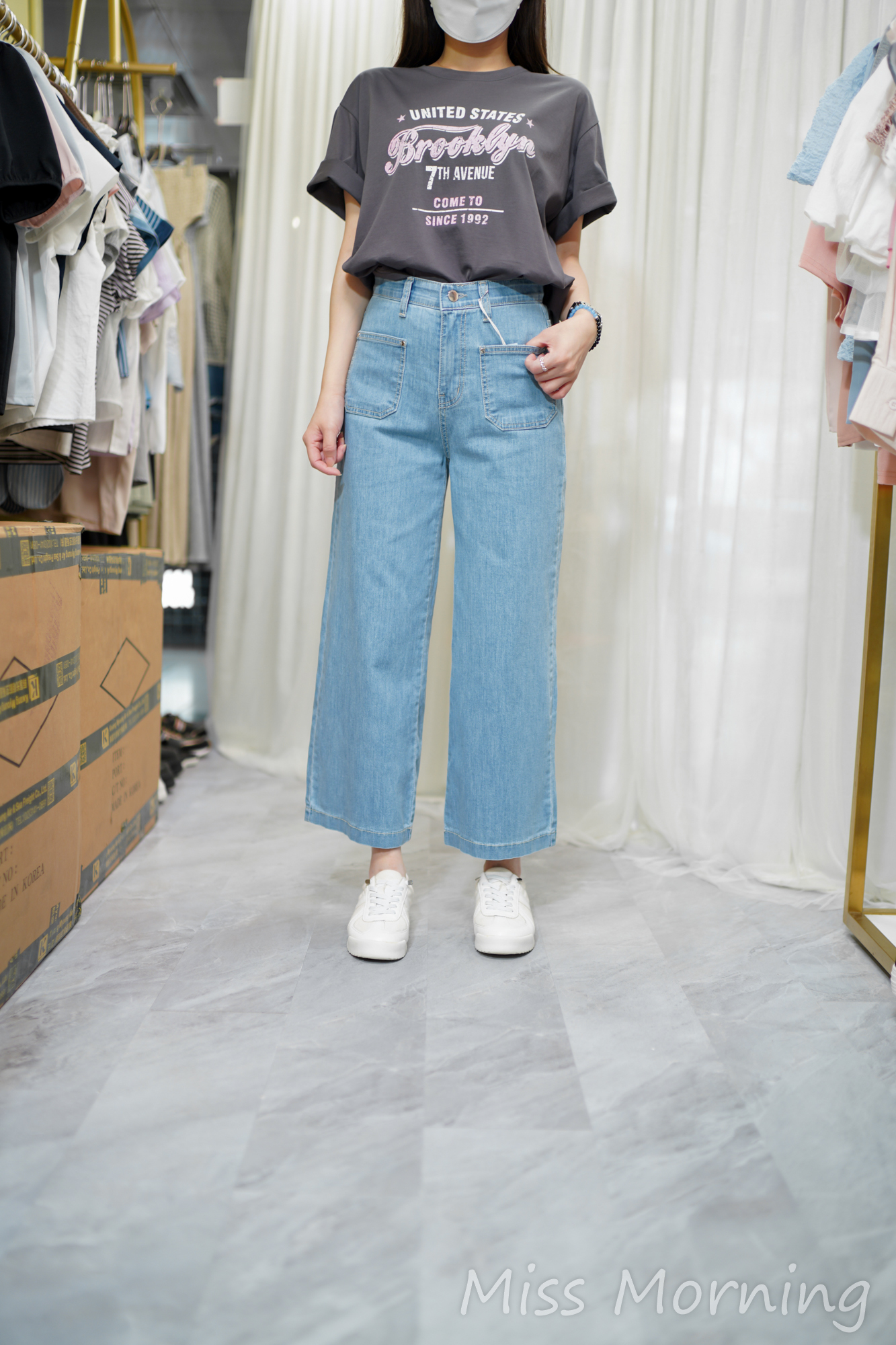 手感靚棉料tee(14728)