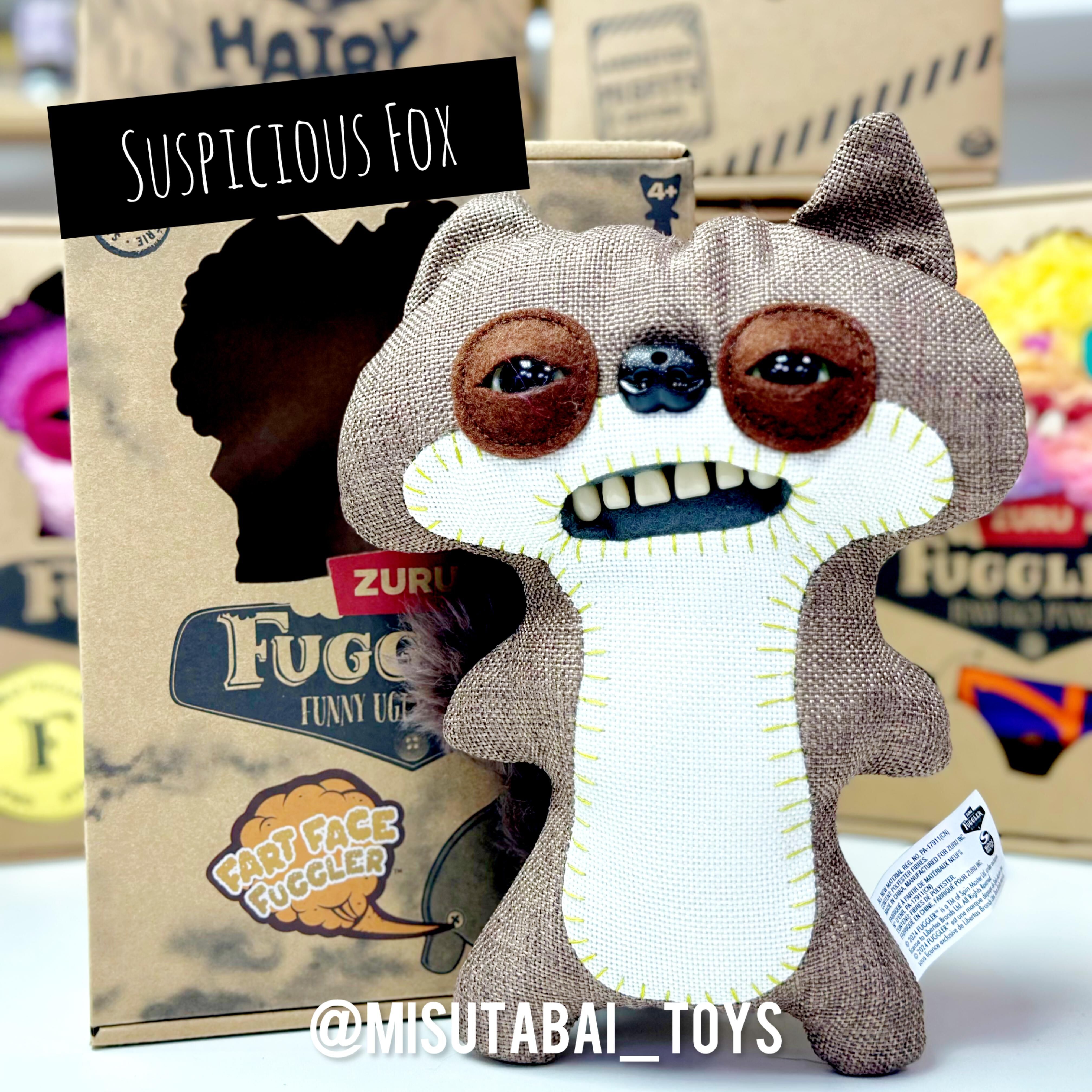 FG77424  FUGGLER FART FACE- SUSPICIOUS FOX