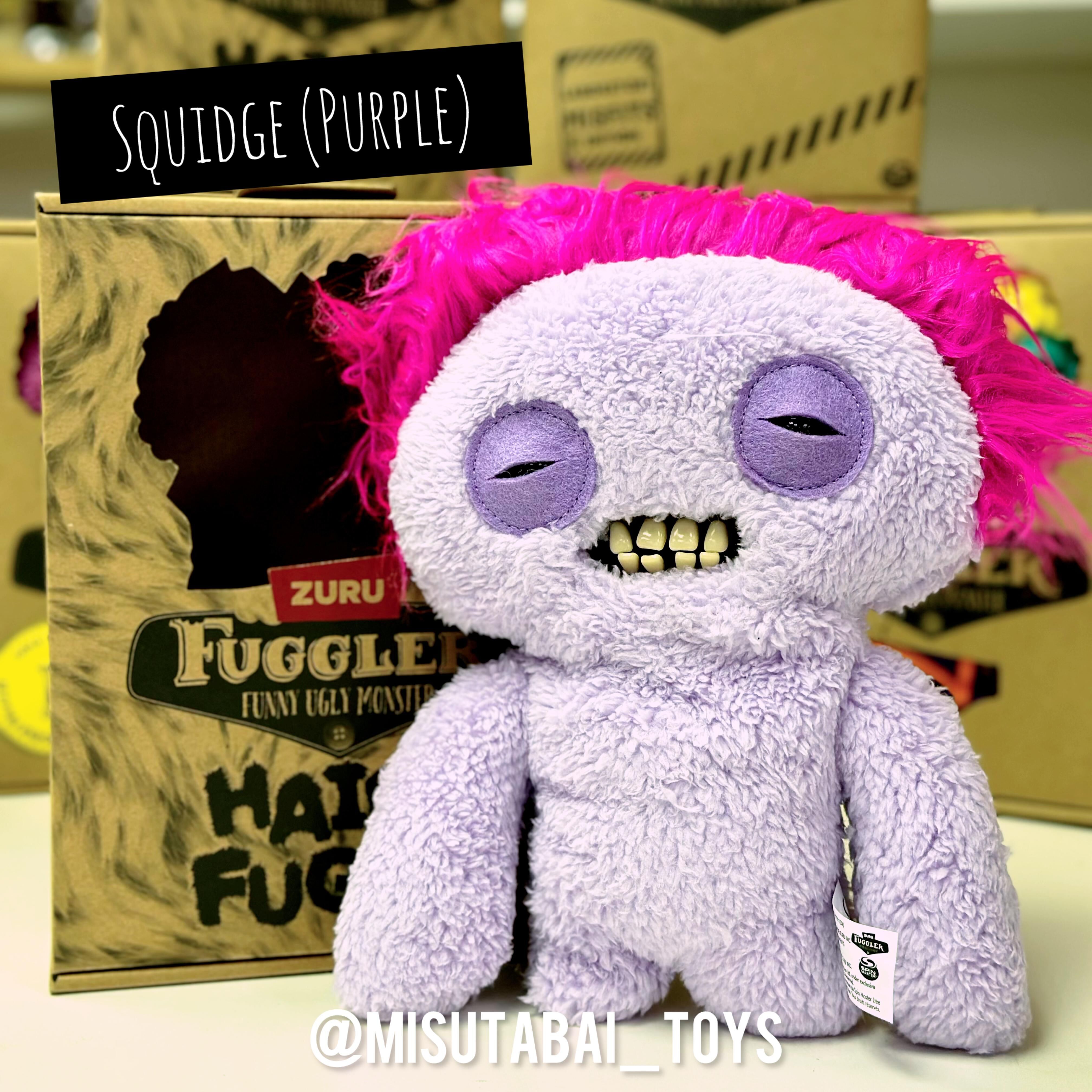 FG77349  FUGGLER HAIRY FUGG- SQUIDGE (PURPLE)