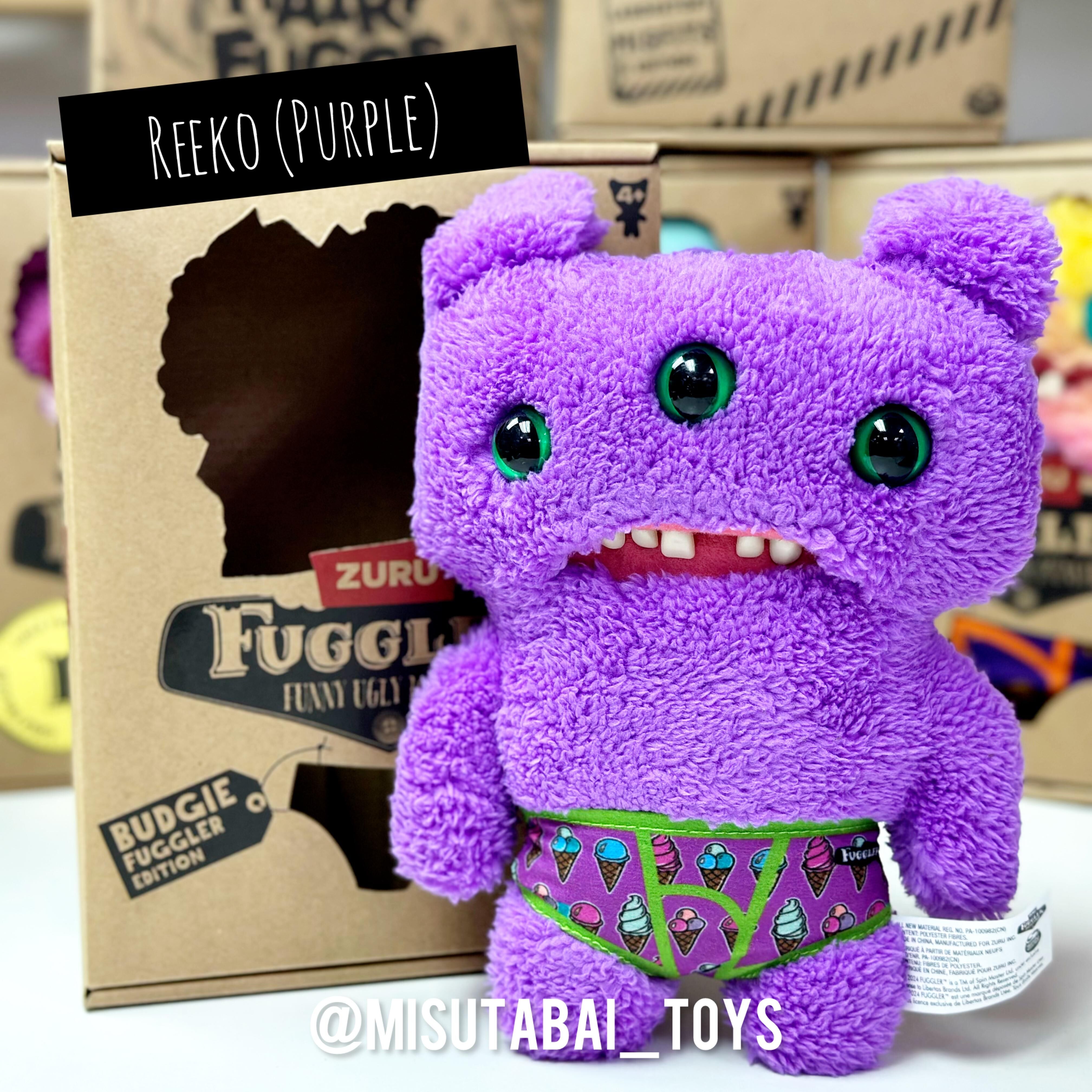 FG76243  FUGGLER BUDGIE- REKKO (PURPLE)