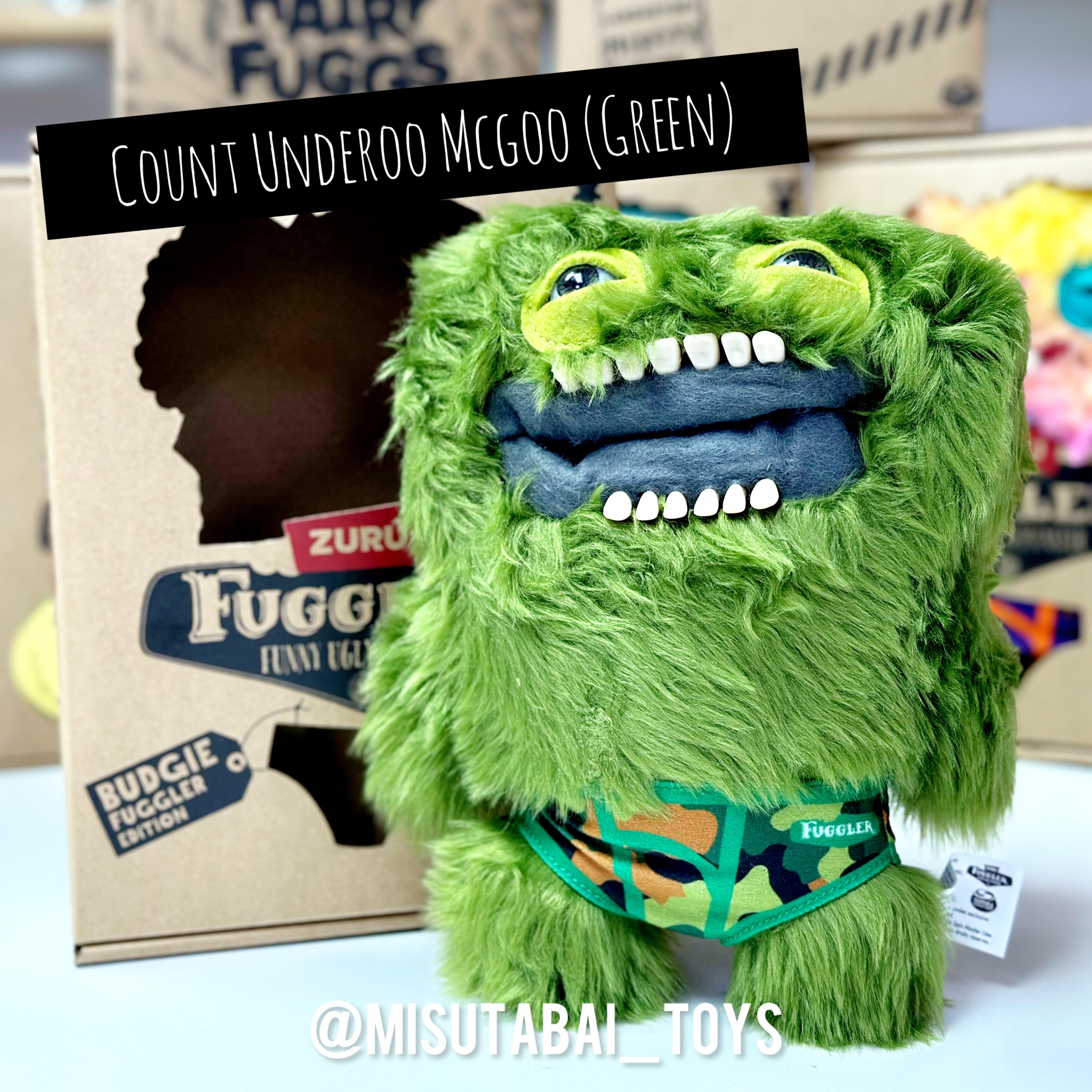 FG76144  FUGGLER BUDGIE- COUNT UNDEROO MCGOO  (GREEN)