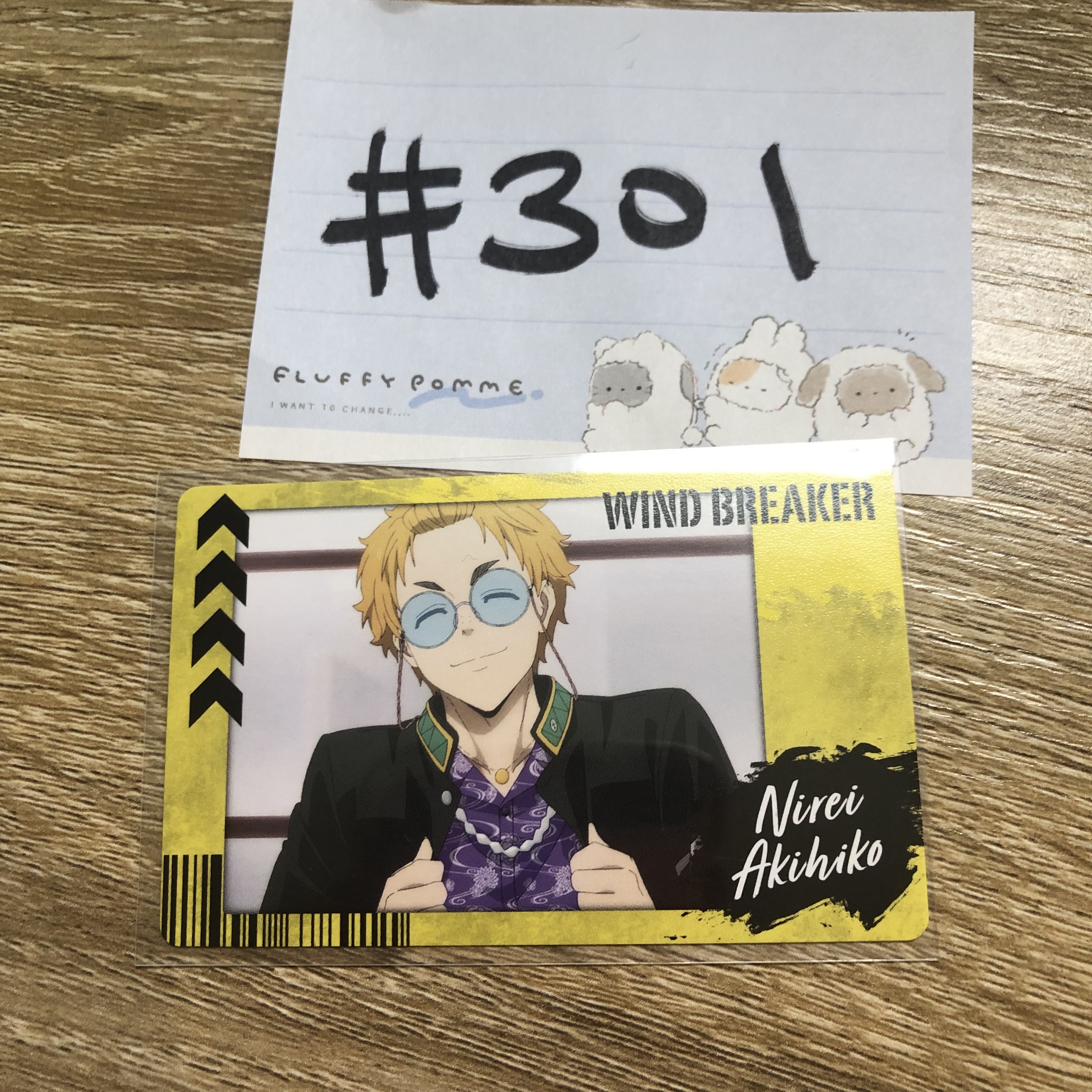 WIND BREAKER  榆井 小卡#301