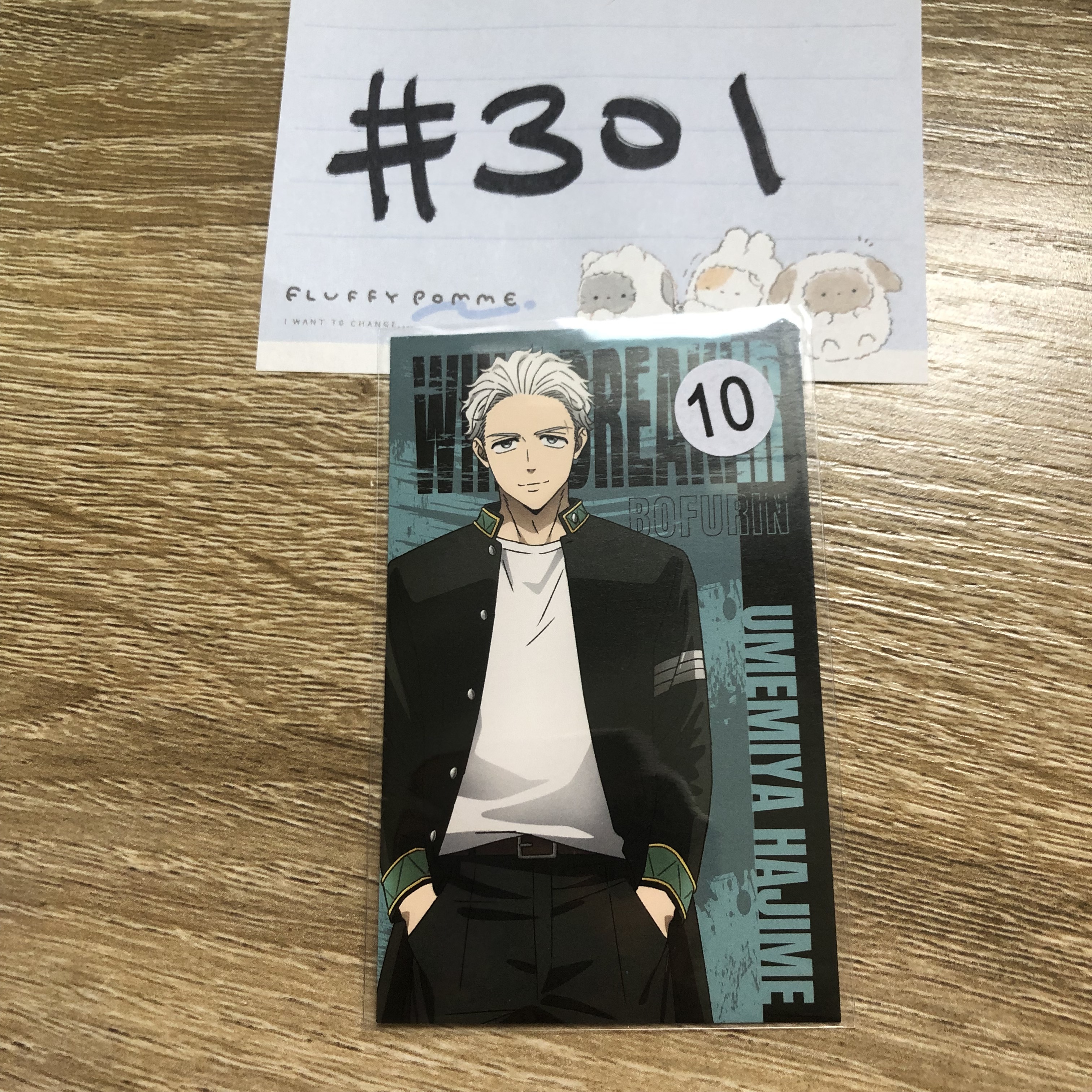 WIND BREAKER  梅宮  小卡#301