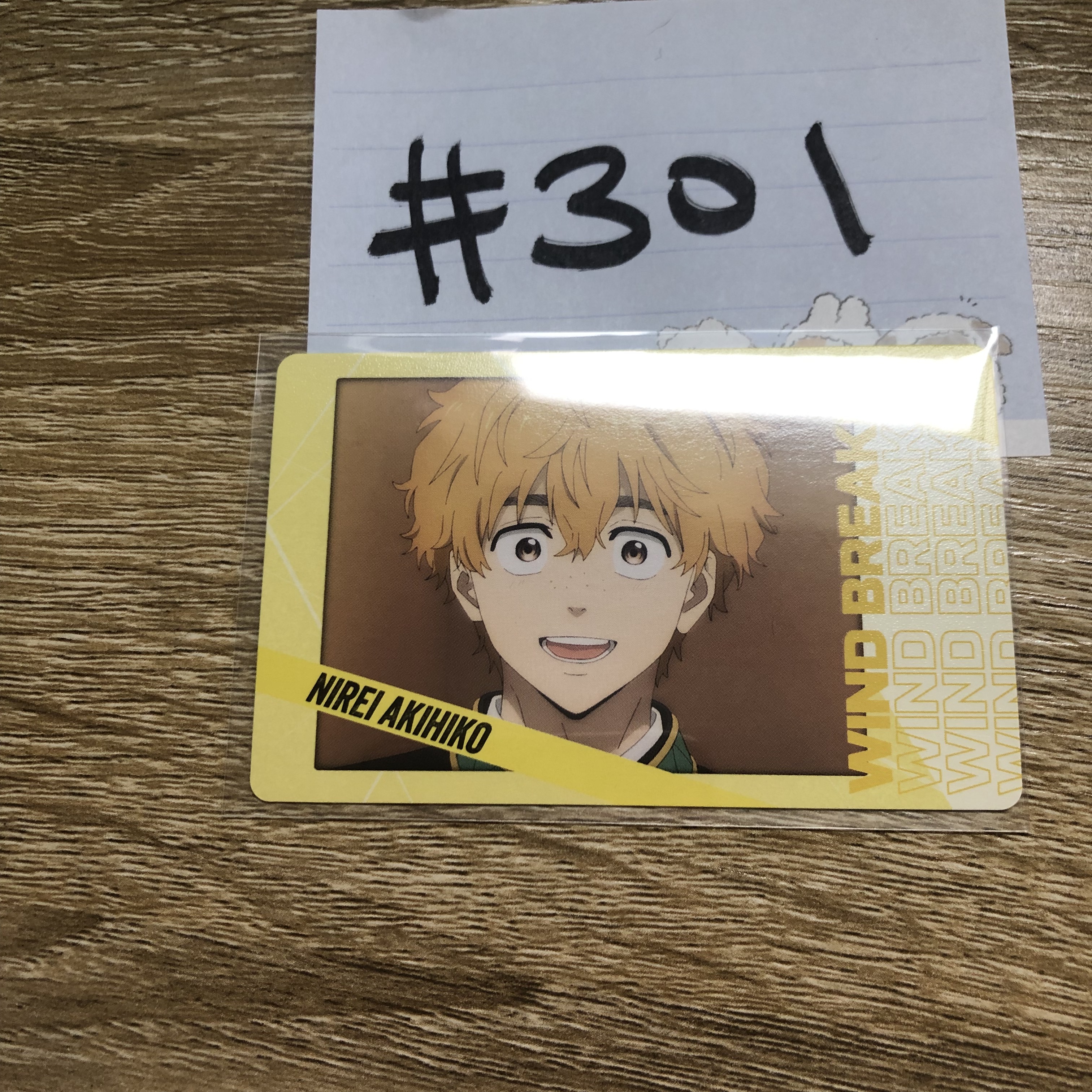 WIND BREAKER  榆井 小卡#301