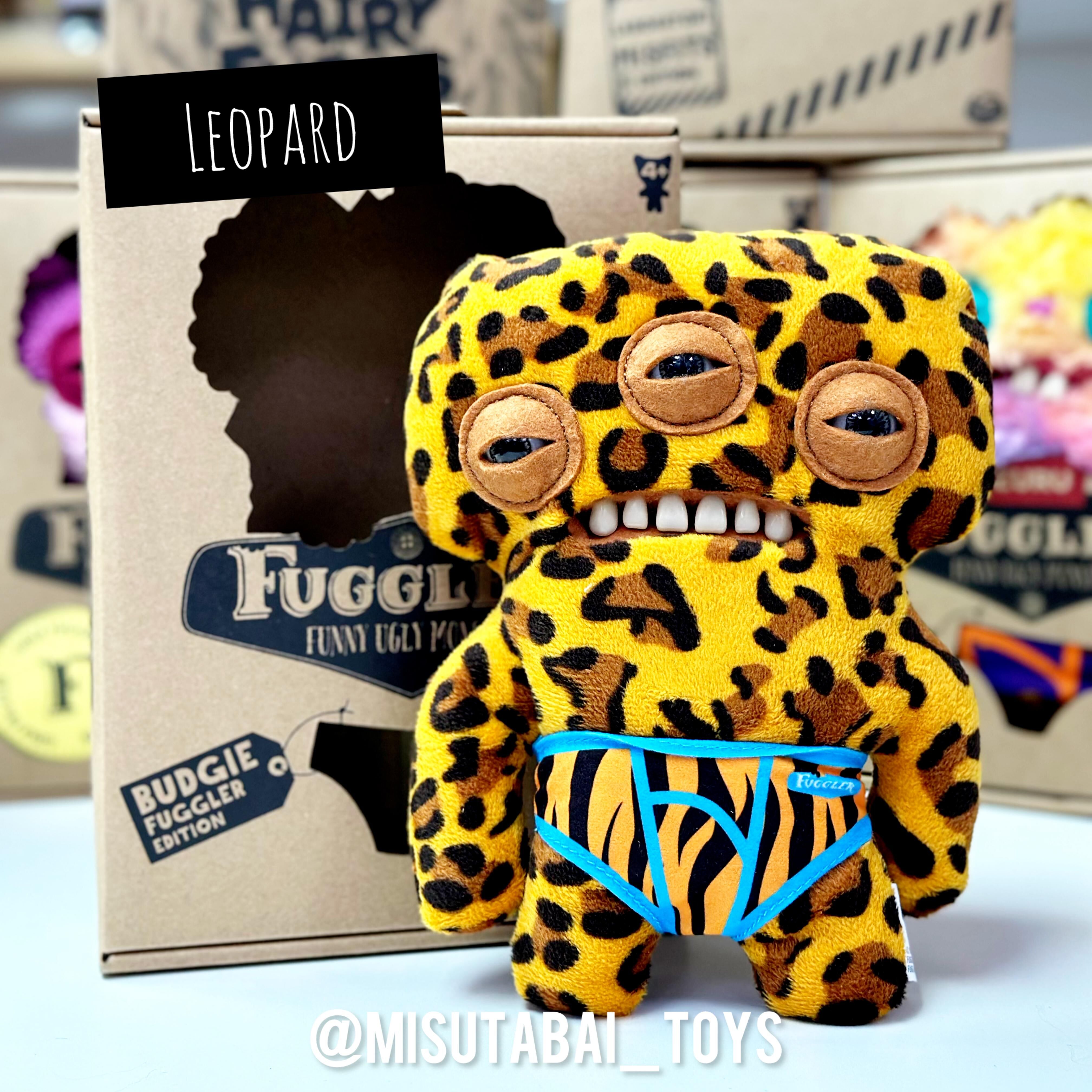 FG17454 Fuggler BUDGIE FUGGLERS ANNOYED ALIEN - LEOPARD