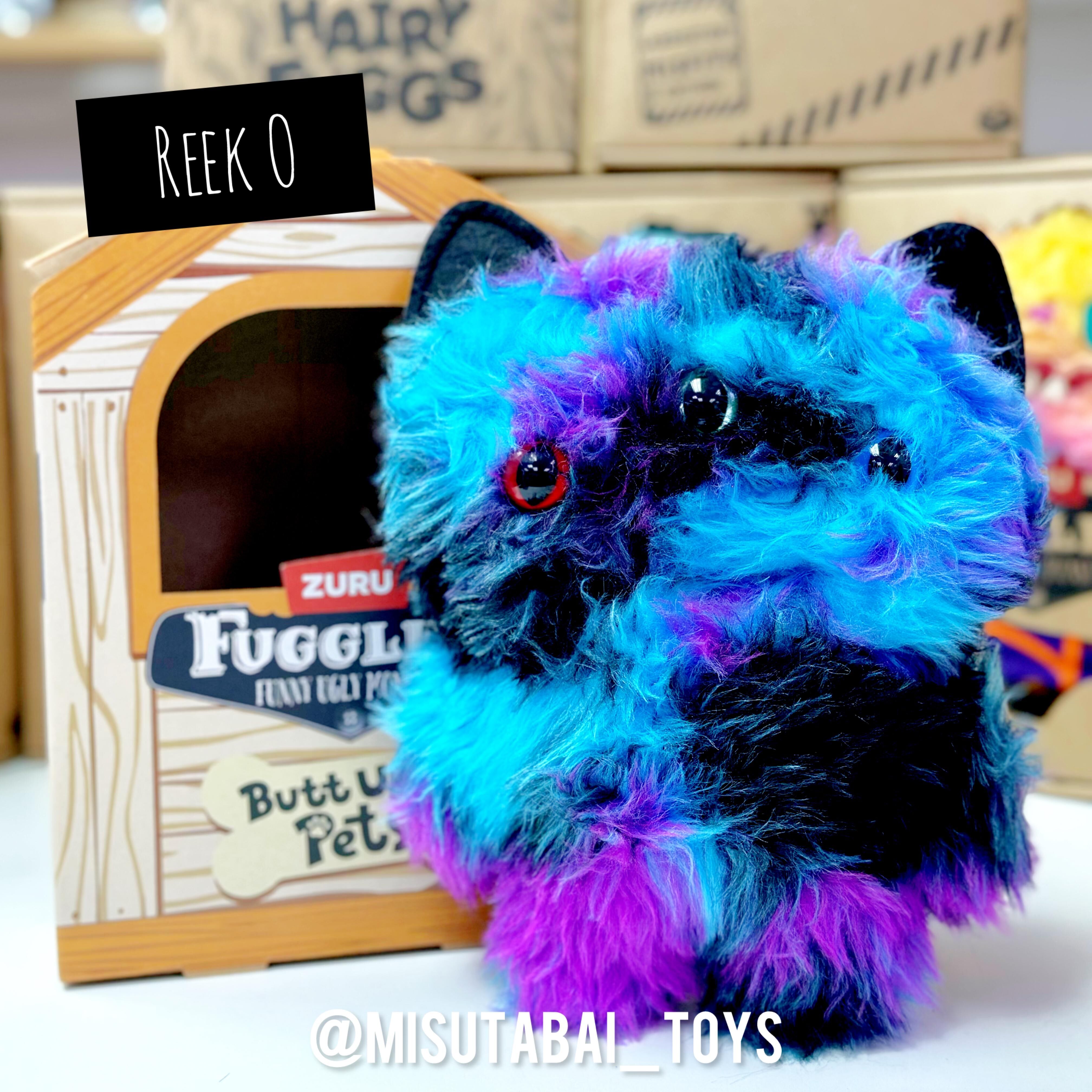 FG82923  FUGGLER BUTT UGLY PETS- REEK O (BLACK CAT)