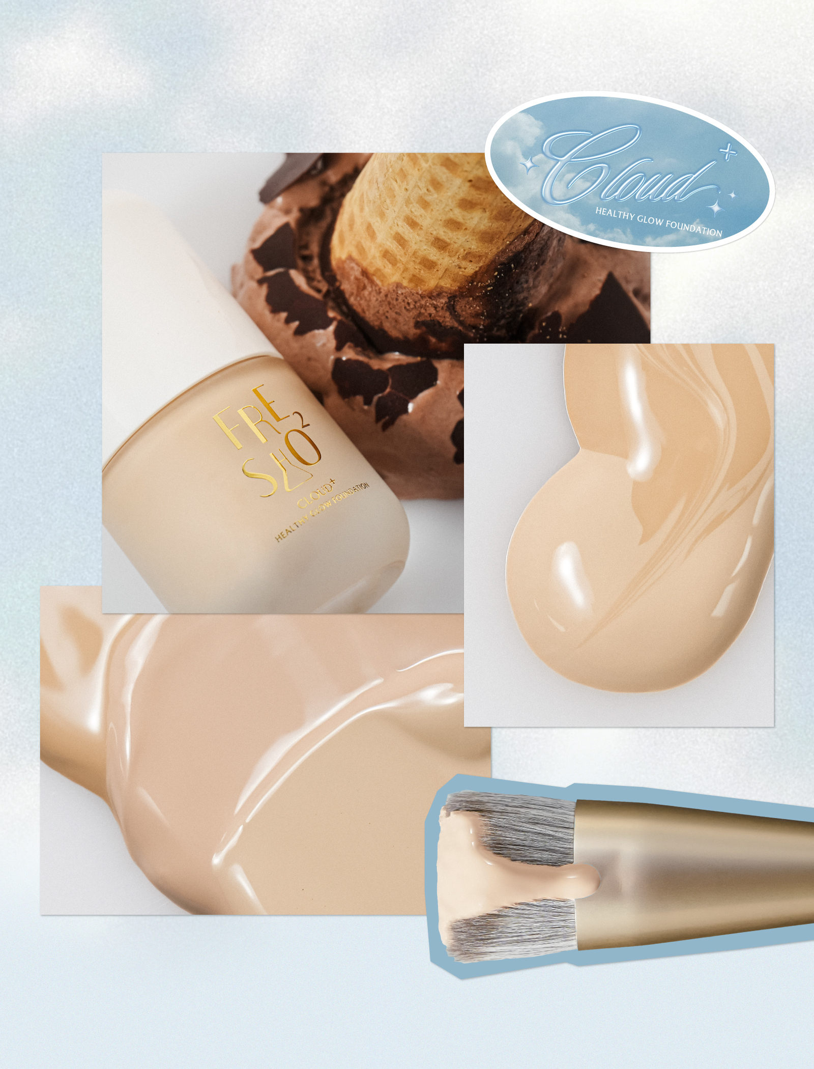 底妝 雲朵系列 保養粉底