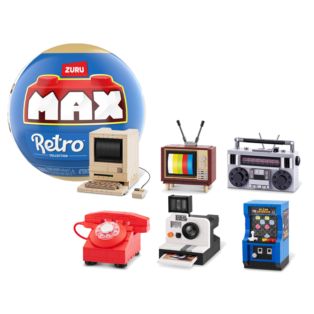 MAX積木膠囊-懷舊系列  隨機一顆