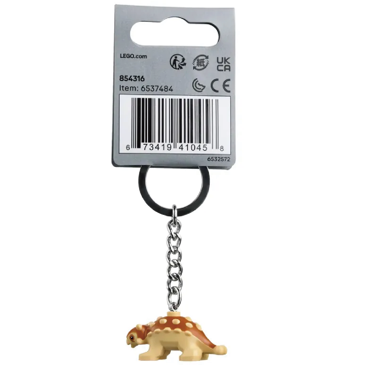 854316 甲龍寶寶 Baby Ankylosaurus Key Chain