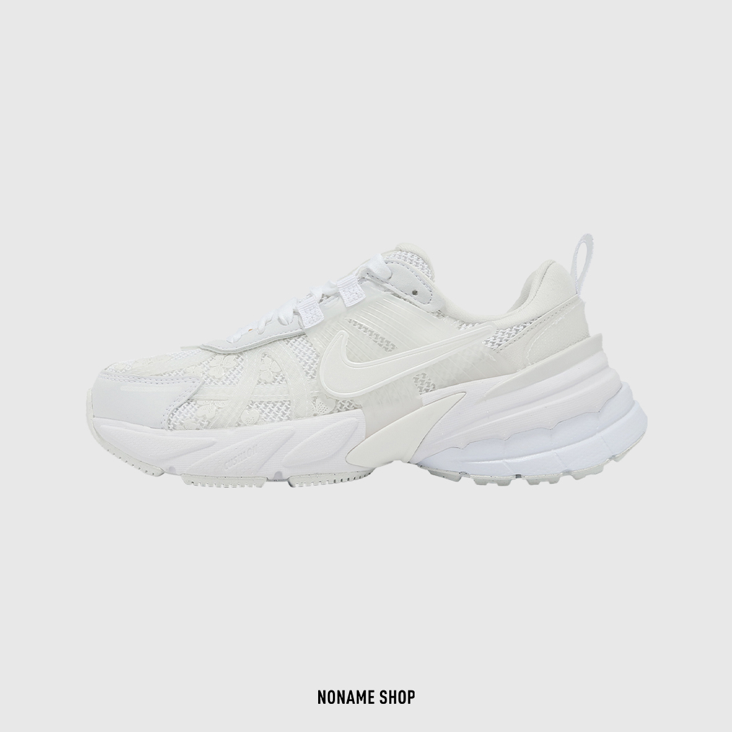 NIKE V2K RUN 白色 花卉 小花 復古 增高 老爹鞋 (女款)