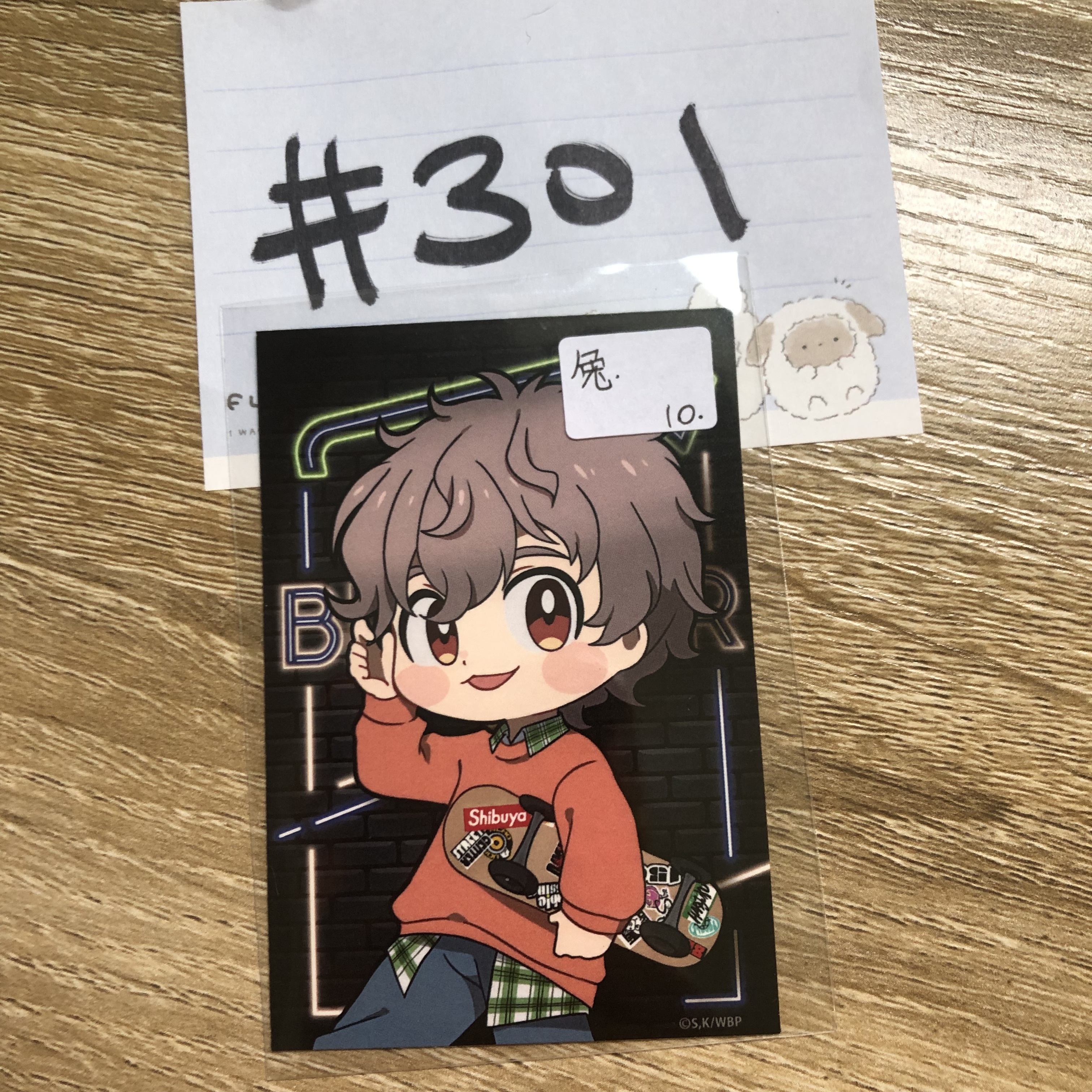 WIND BREAKER  兔耳山  小卡#301