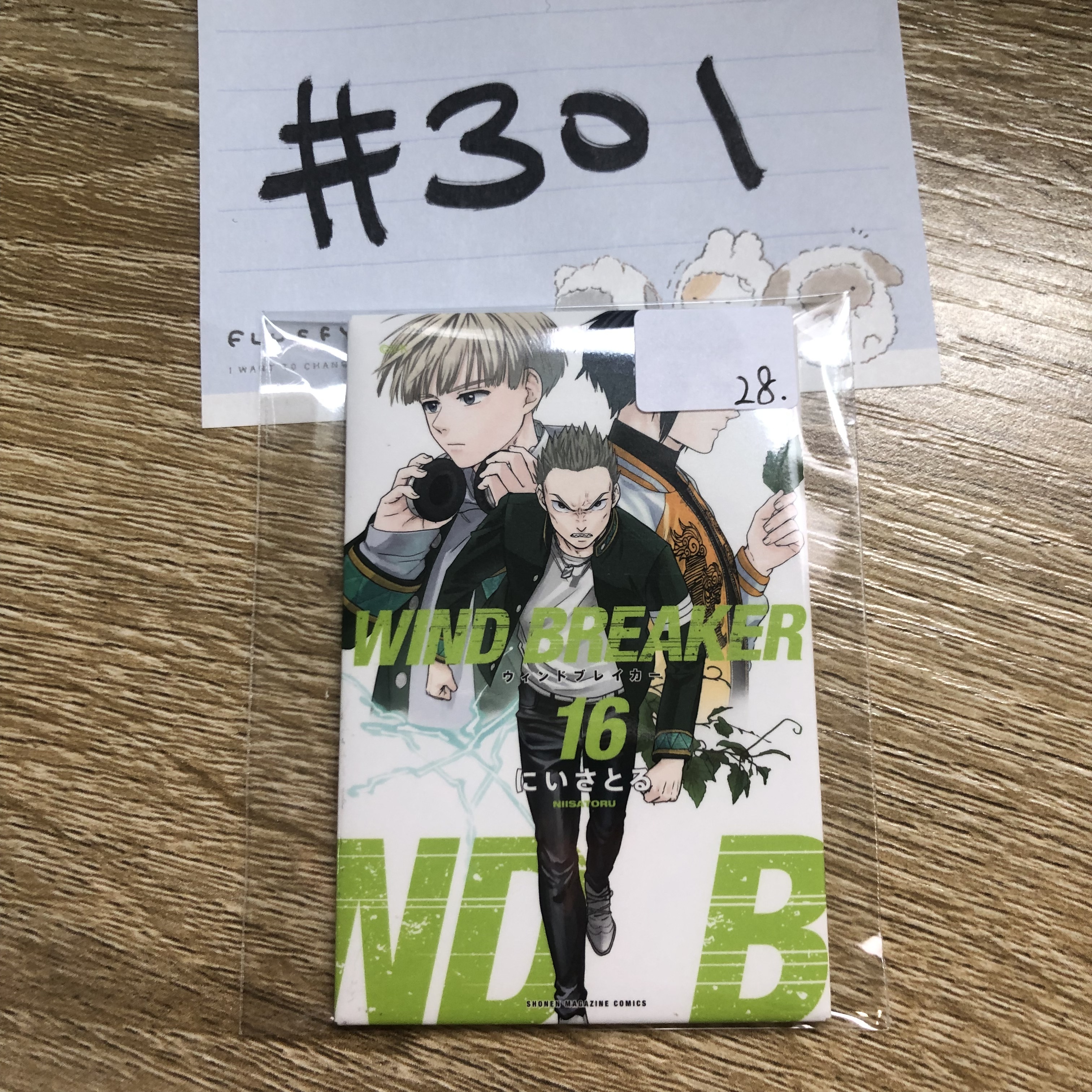 WIND BREAKER 磁石#301