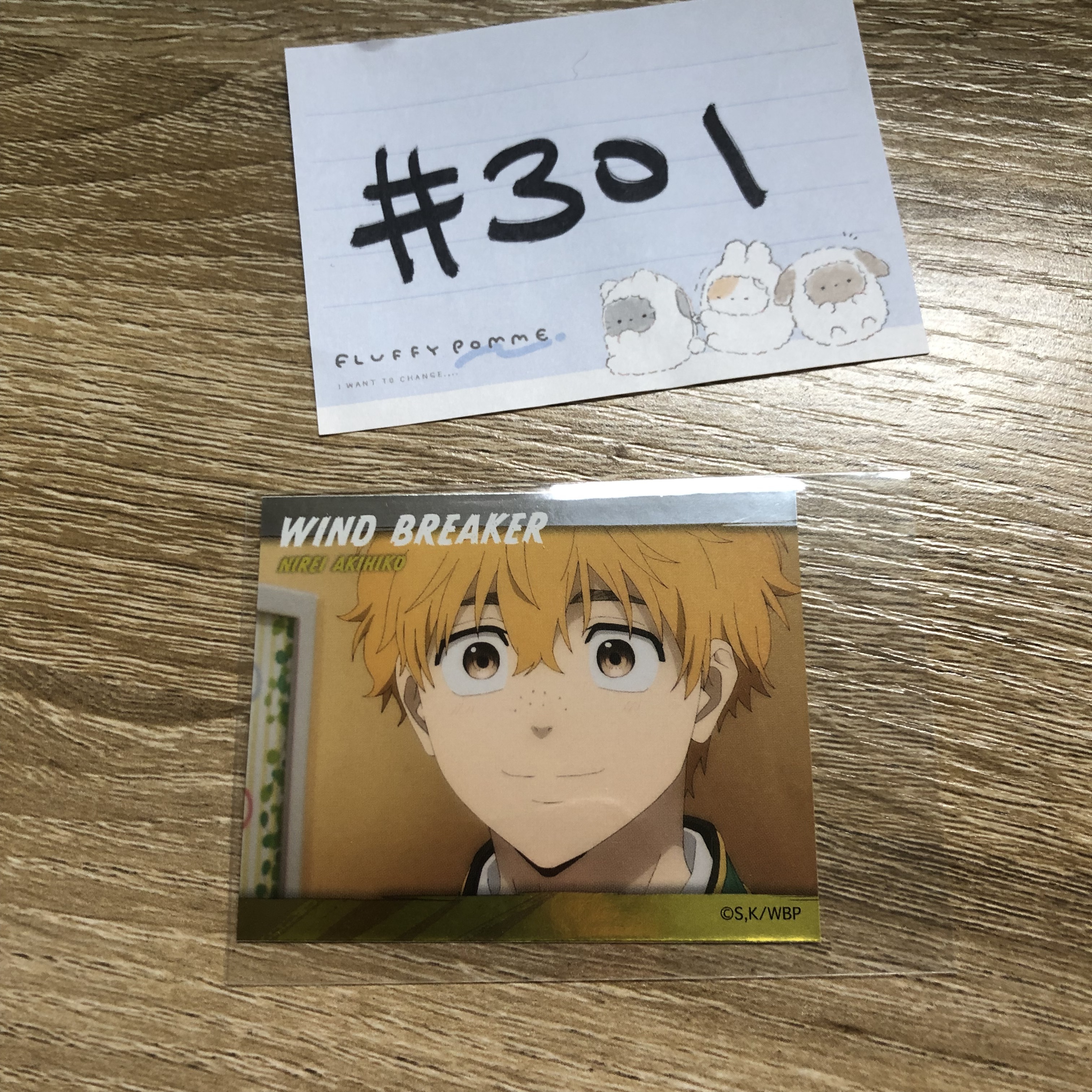 WIND BREAKER 榆井 貼紙#301