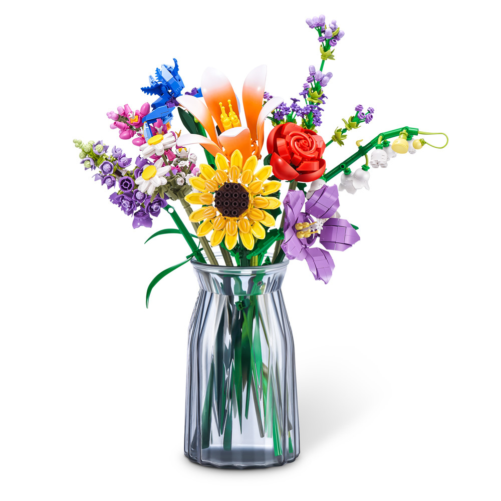 MAX積木膠囊-朵朵花兒系列  隨機一顆