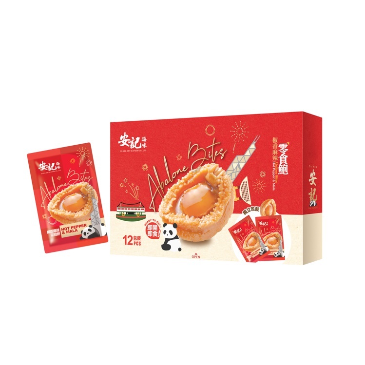 [CO] 零食鮑 - 椒香麻辣 (12包裝)