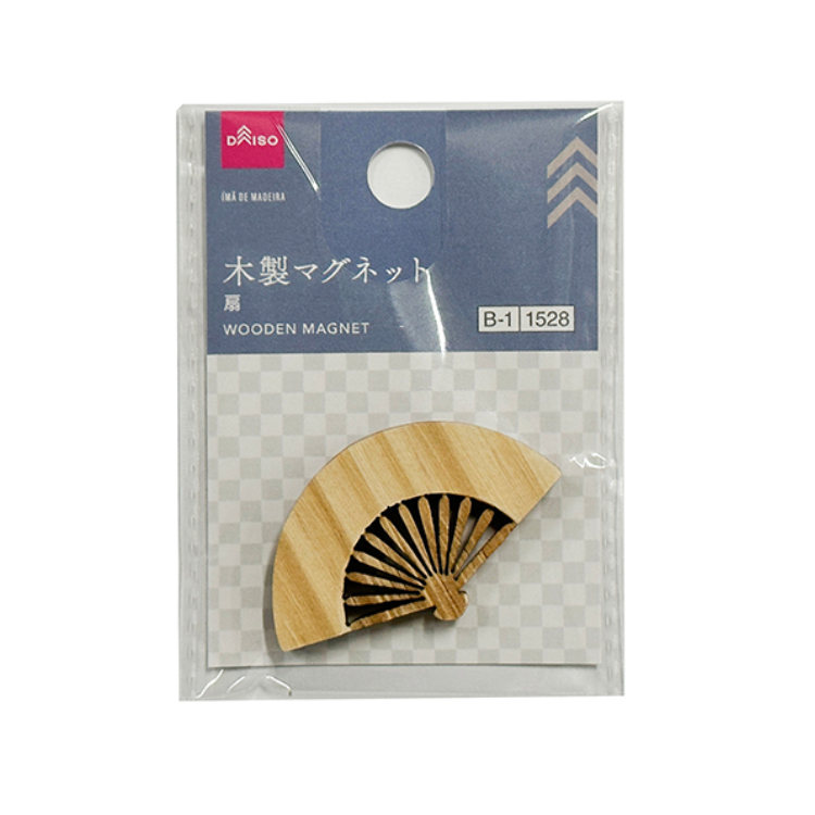 木製磁鐵/扇子