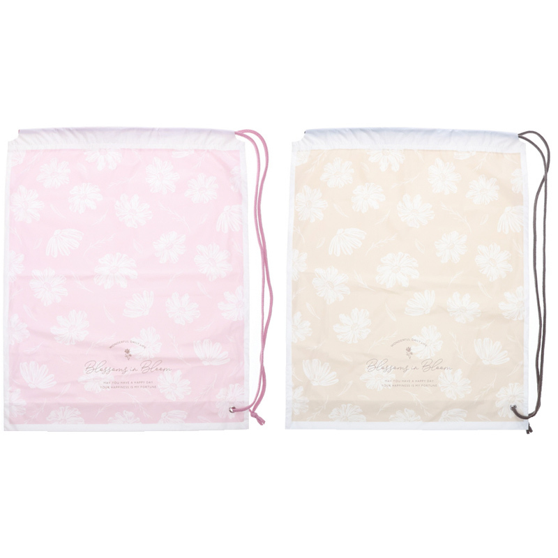 單肩背束口袋/霧面 柔美風 40×50×10cm