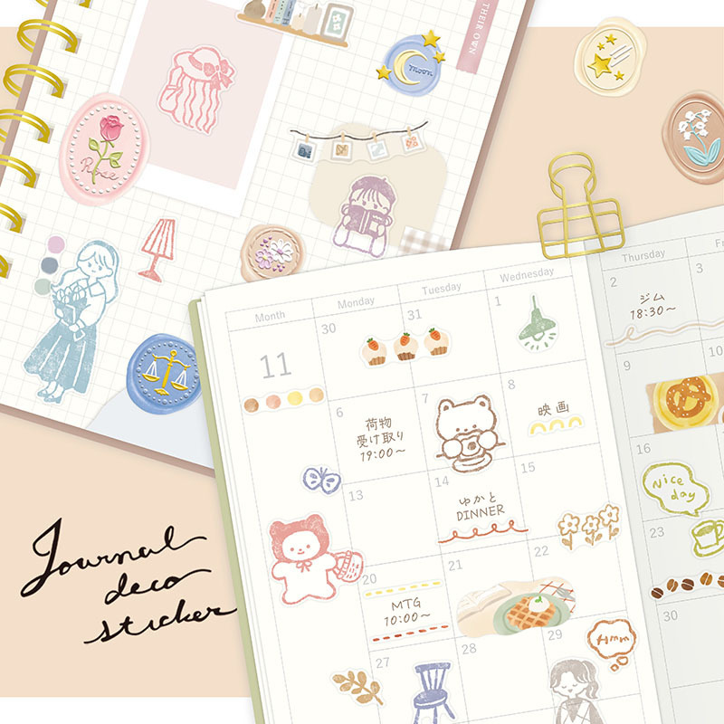 手帳裝飾貼紙/印章款3