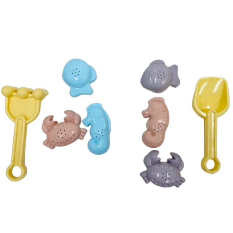 堆沙玩具組/海洋生物 4件組