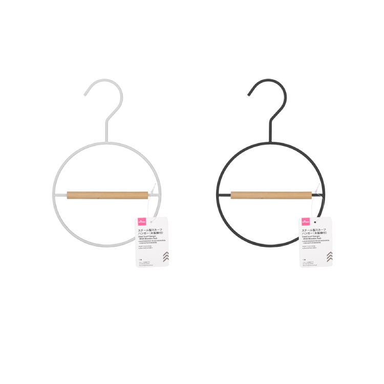 絲巾架/鋼製 附木棒 16×1.2×25cm